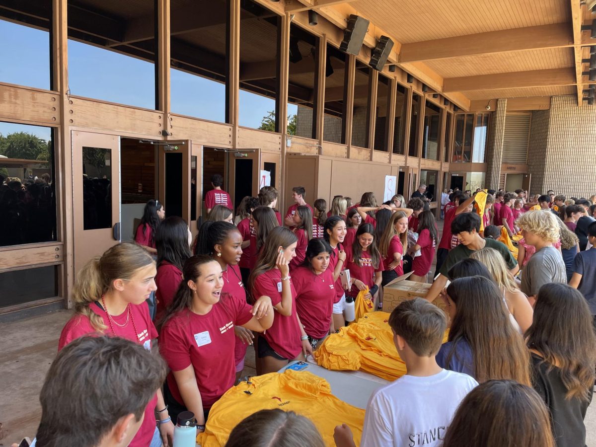 Link Crew welcomed the class of 2028 on Aug. 12 during freshman orientation.