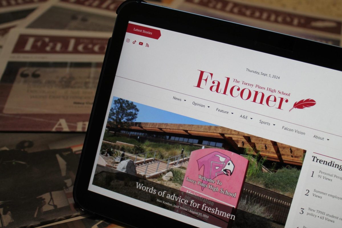 This year will serve as the Falconers first year as an online publication, run by new adviser, Kara Adler. The Falconer transitioned from print to digital in accordance with the retirement of former adviser, Mia Smith.