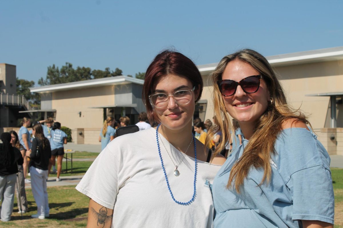 Left to right - Talena Ladendorf ('24), Caitlyn Van Hoose (12)