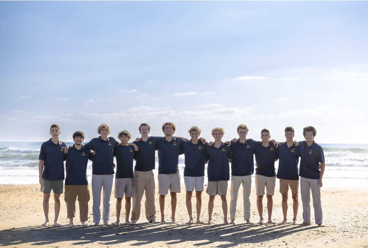 This school year, varsity boys water polo captain, Jack Mason (12), was named the first male Athlete of the Month. Photo courtesy of Jack Mason.