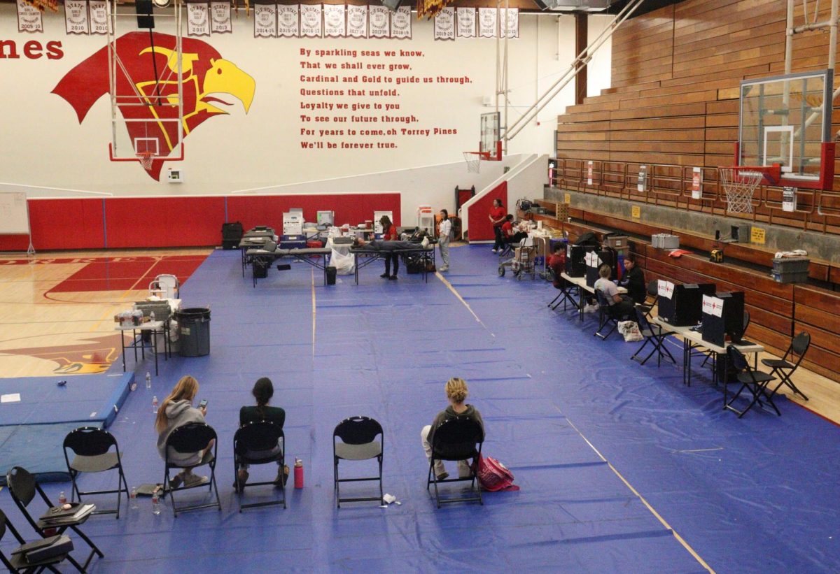 TPHS Philanthropy hosts the annual Fall Blood Drive. The drive was held on Tuesday from 8 a.m. to 2 p.m. in the gym, organized through the American Red Cross.