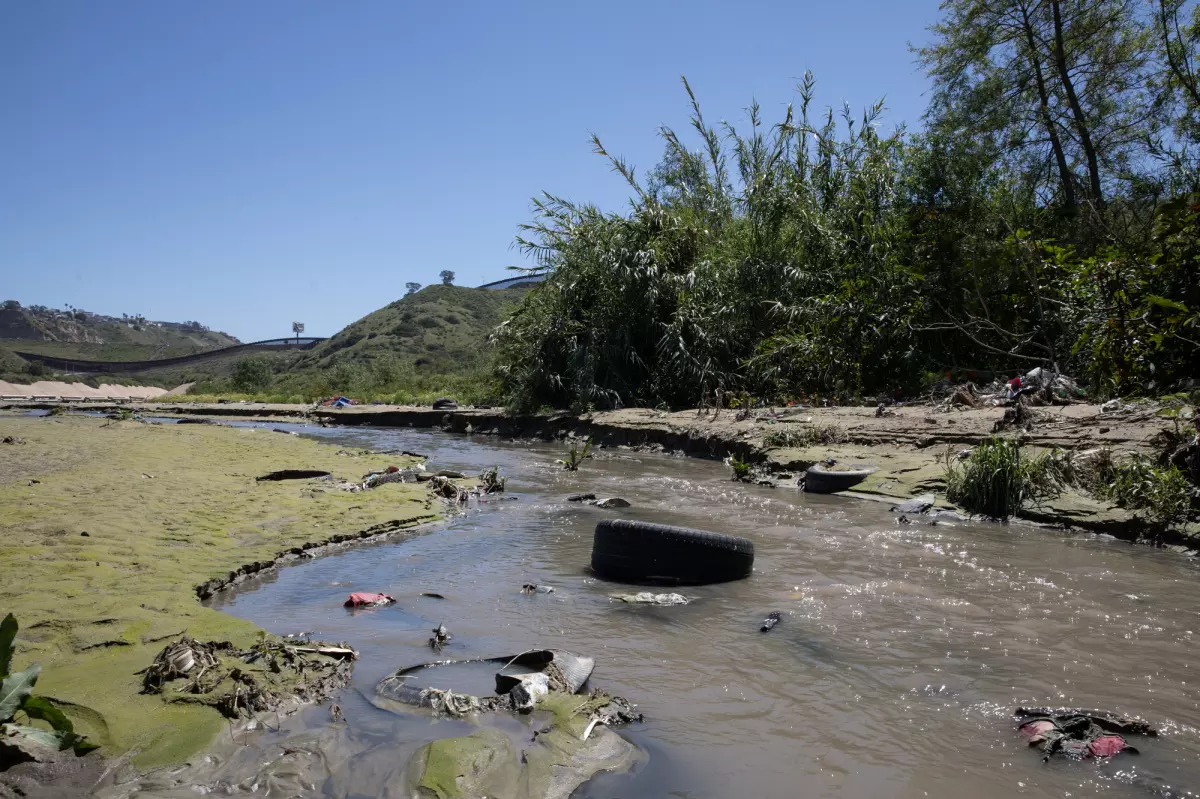 The Tijuana River Valley is facing sewage and pollution issues, largely affecting Southern Region communities in San Diego. As polluted waters and raw sewage flowed into the Pacific Ocean, public health concerns have continued to arise. Photo Courtesy of Ana Ramirez