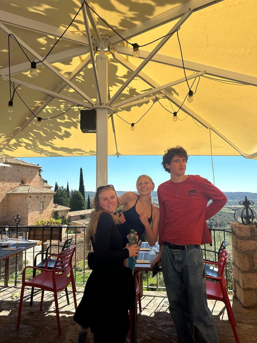 The Falconer's international correspondent Reese Carsley (11) is studying abroad in Zaragoza, Spain through the School Year Abroad program. Carsley bonded with fellow students in the program through shared experiences. Photo courtesy of Reese Carsley. 