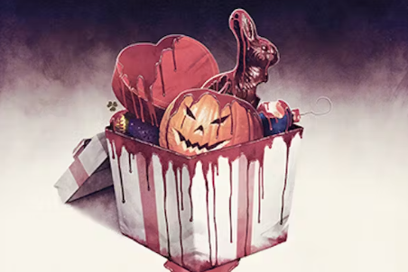 A niche subcategory within the horror genre falls within holiday horror films. By mixing themes of fear and celebration, the classification of this genre first emerged in the late 20th century. Photo courtesy of Shudder.