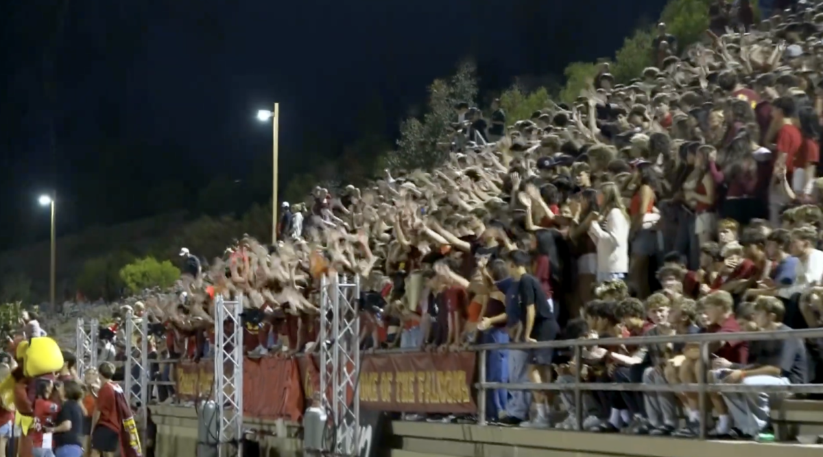 Torrey Pines is the best student section in San Diego. The school won the CIF 'Battle of the Fans' competition. Photo courtesy of Daniel McKie.
