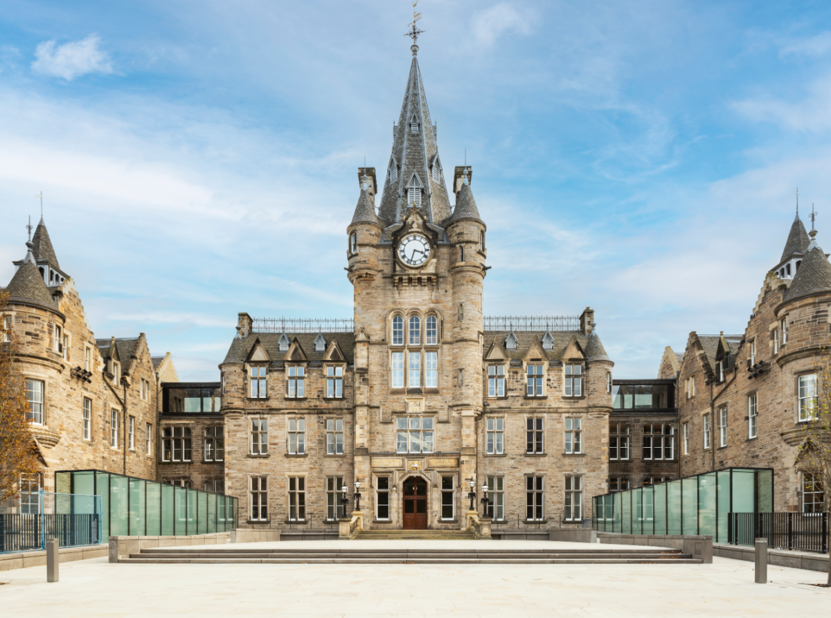 The University of Edinburgh, one of the various international universities that Tess Wheatley (12) is applying to in the United Kingdom, is known for its extensive and advanced environmental programs. Wheatley chose to apply to the university so she could delve deeper into her major, as well as be closer to family that lives in Europe. Photo courtesy of the University of Edinburgh.

