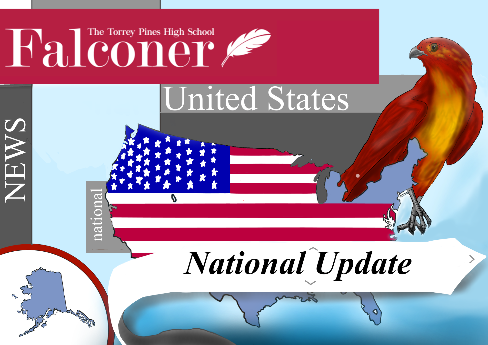 The Falconer covers national news in the biweekly national update. Teachers were invited to break it down.