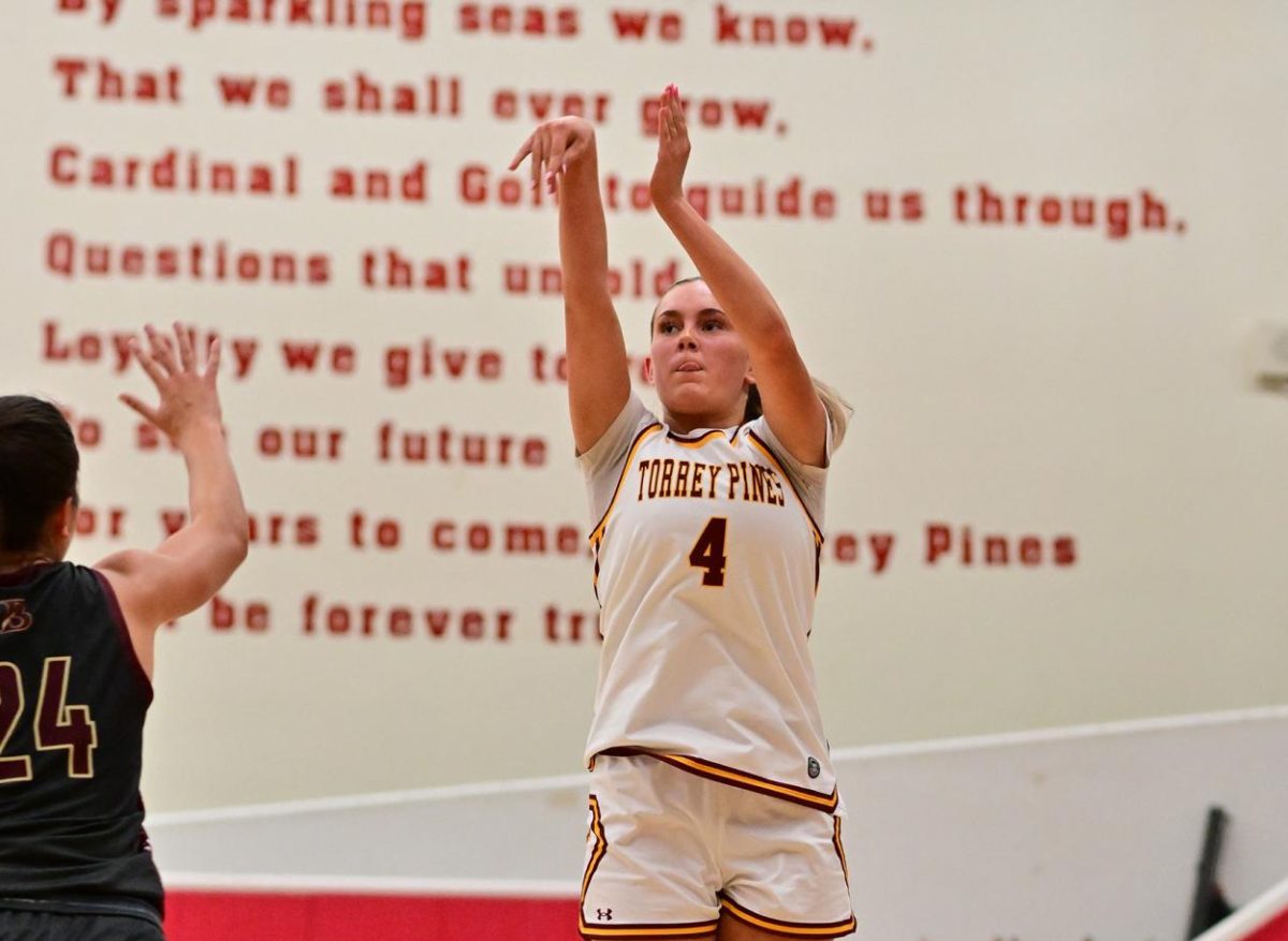 Addie Knauf (12) is the Female December Athlete of the Month. She played basketball since elementary school and continued to play throughout high school. Photo courtesy of Anna Scipione.