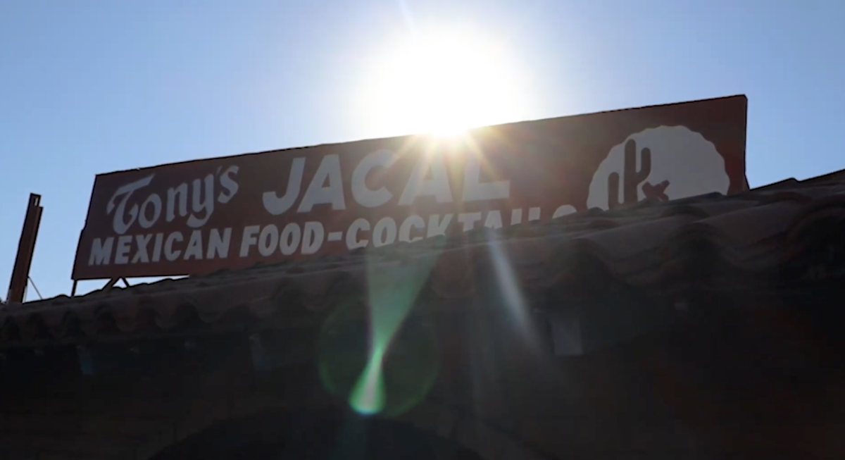 Tony's Jacal is a local Mexican restaurant. The restaurant opened in 1946. Photo courtesy of Portia Perry. 
