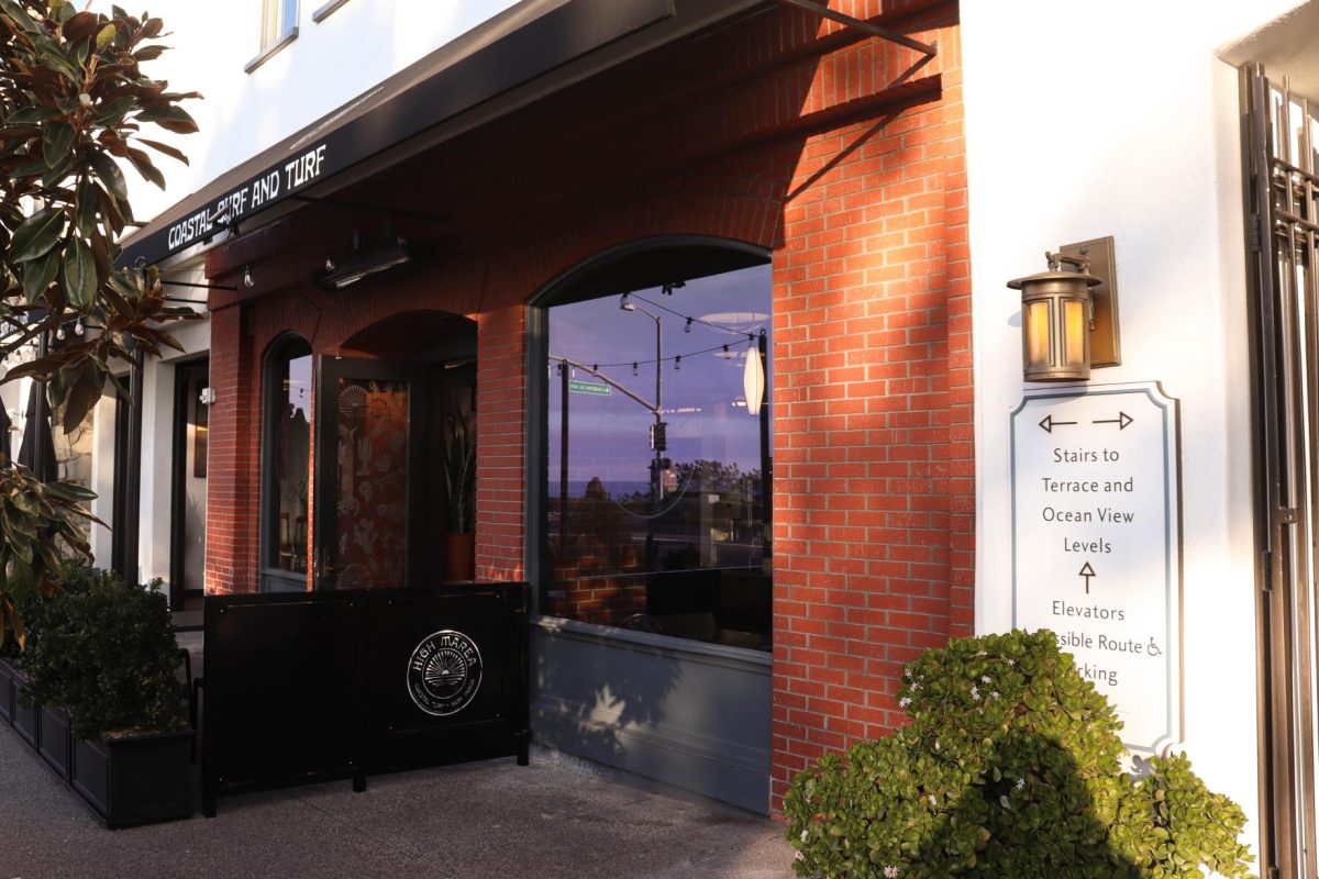 The outside patio of High Marea showcases its Coastal Surf and Turf Cuisine. The restaurant officially opened on Jan. 10.