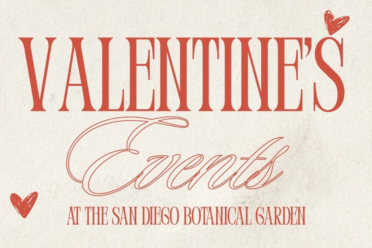 Valentines themed events that are occurring this weekend at Balboa Part. The popular Candlelight Conservatory event is featured. 