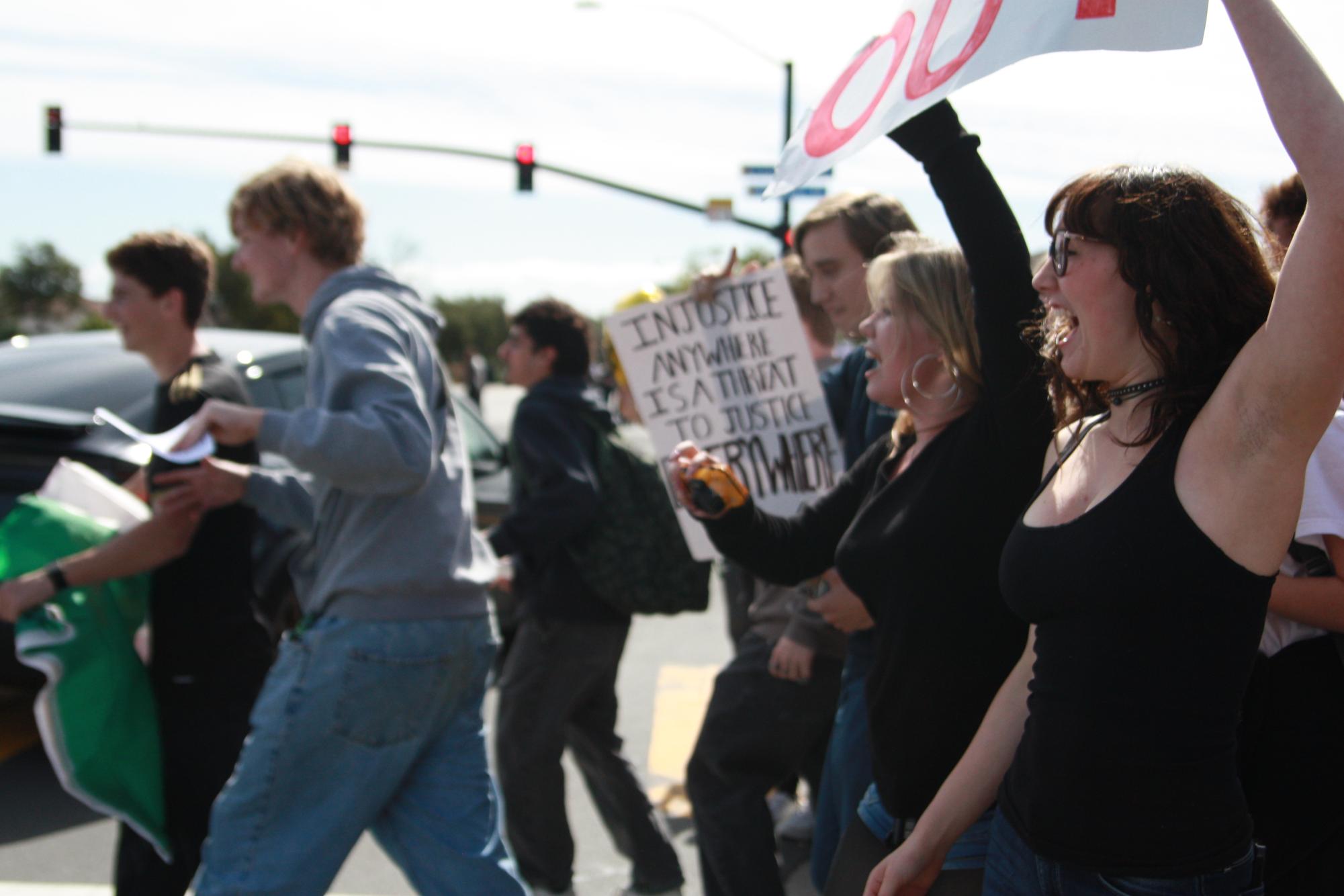 One after another: Hundreds of CCA students join 1,200 others as ICE walkouts continue across District
