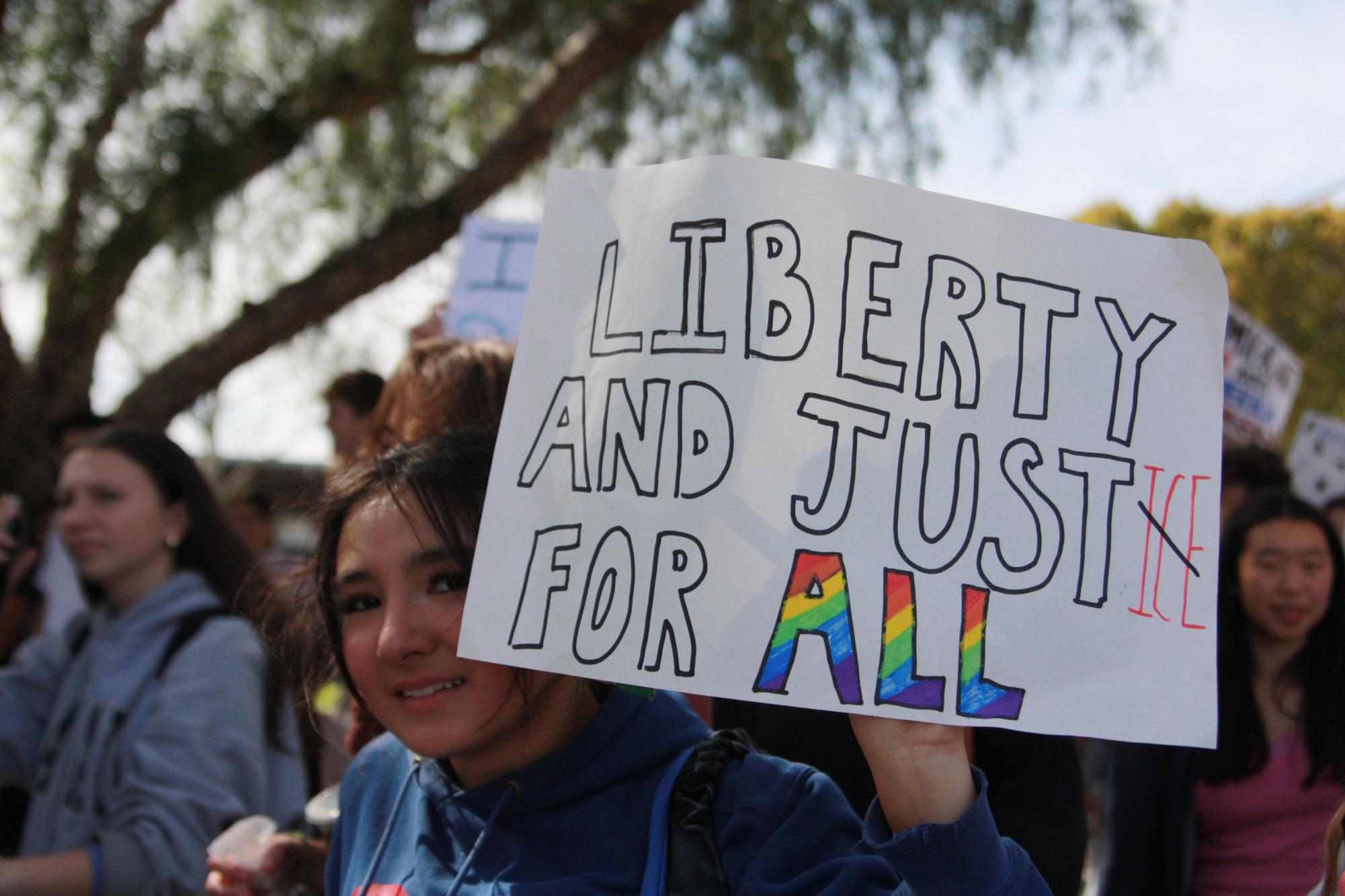 One after another: Hundreds of CCA students join 1,200 others as ICE walkouts continue across District