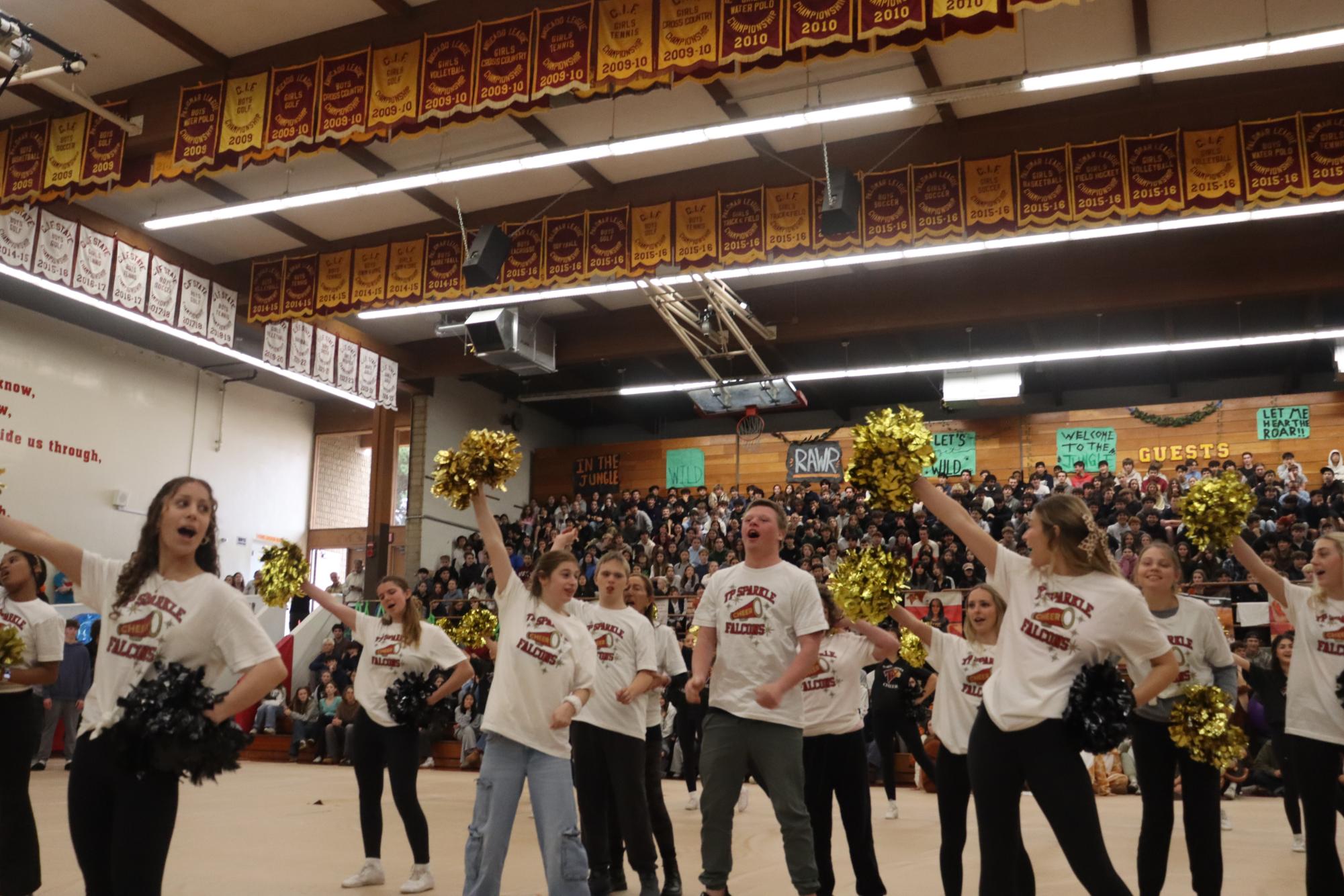 Photo Gallery: Winter sports pep rally