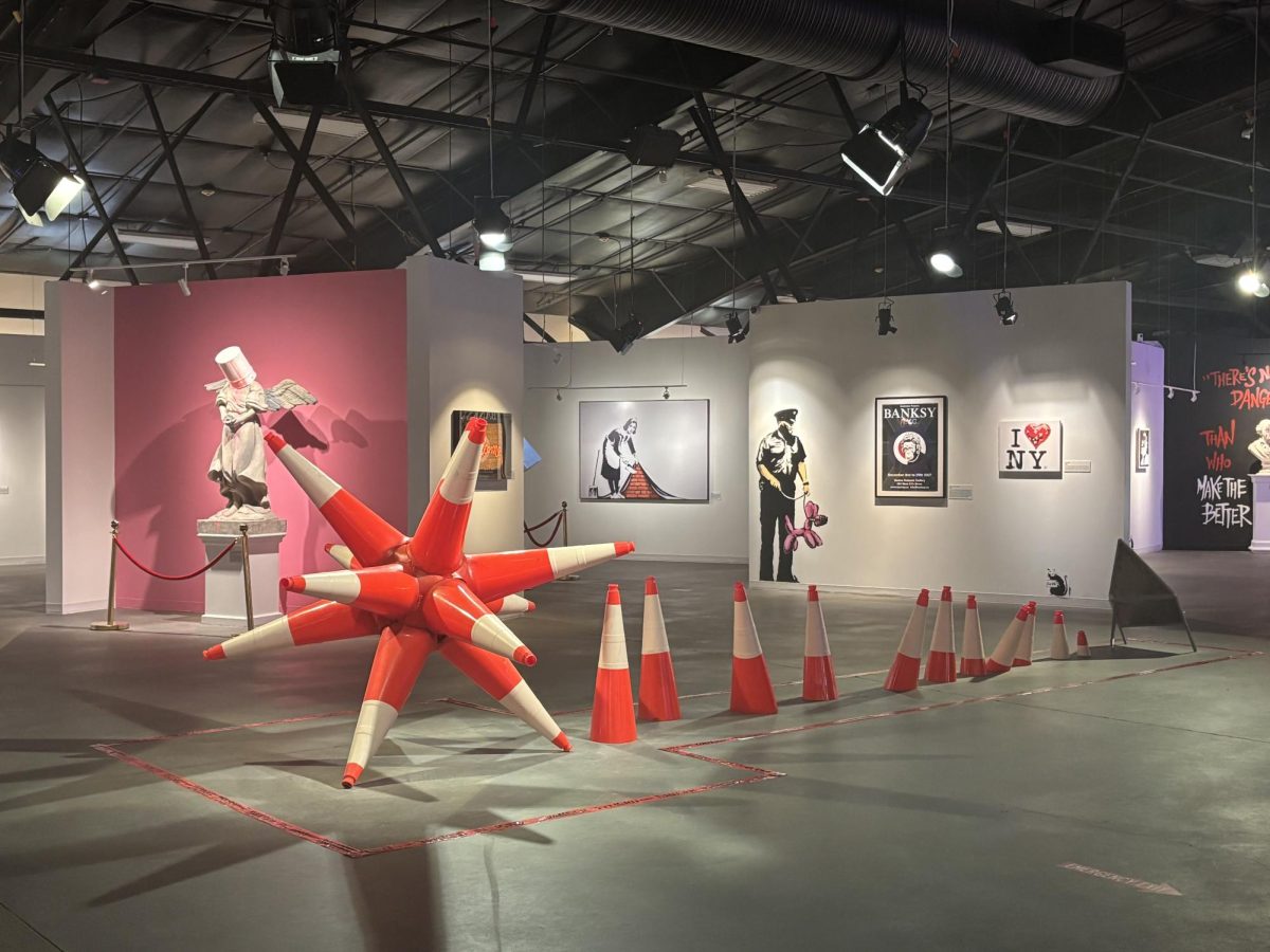  “The Art of Banksy: Without Limits” toured multiple countries and is currently in San Diego at the Del Mar Fairgrounds. For students, tickets were priced at $20.