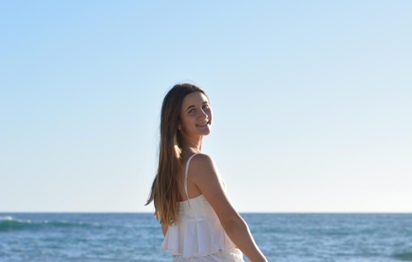 Arts and Entertainment Editor Lily Bruch (12) reflects on her closet in relation to her biggest inspiration, Carrie Bradshaw from Sex and The City. Bradshaw, in a way, taught her what she now wants in relationships, jobs and life. Photo courtesy of Paige Stallings. 