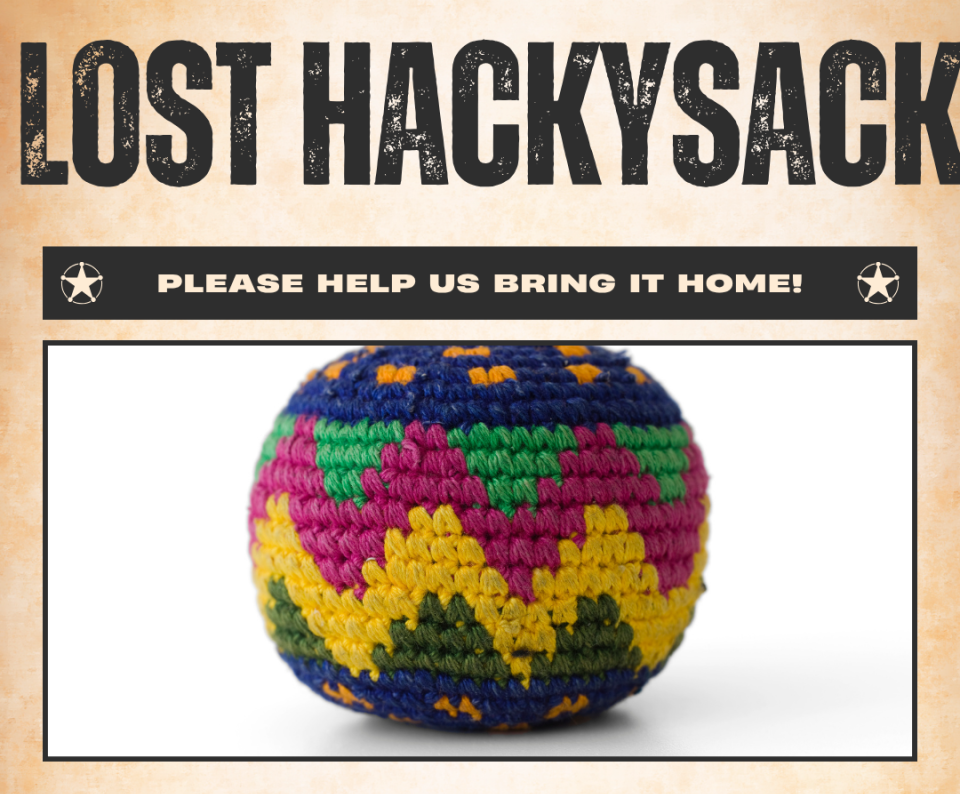 Satire: Hacky sack takes over the school