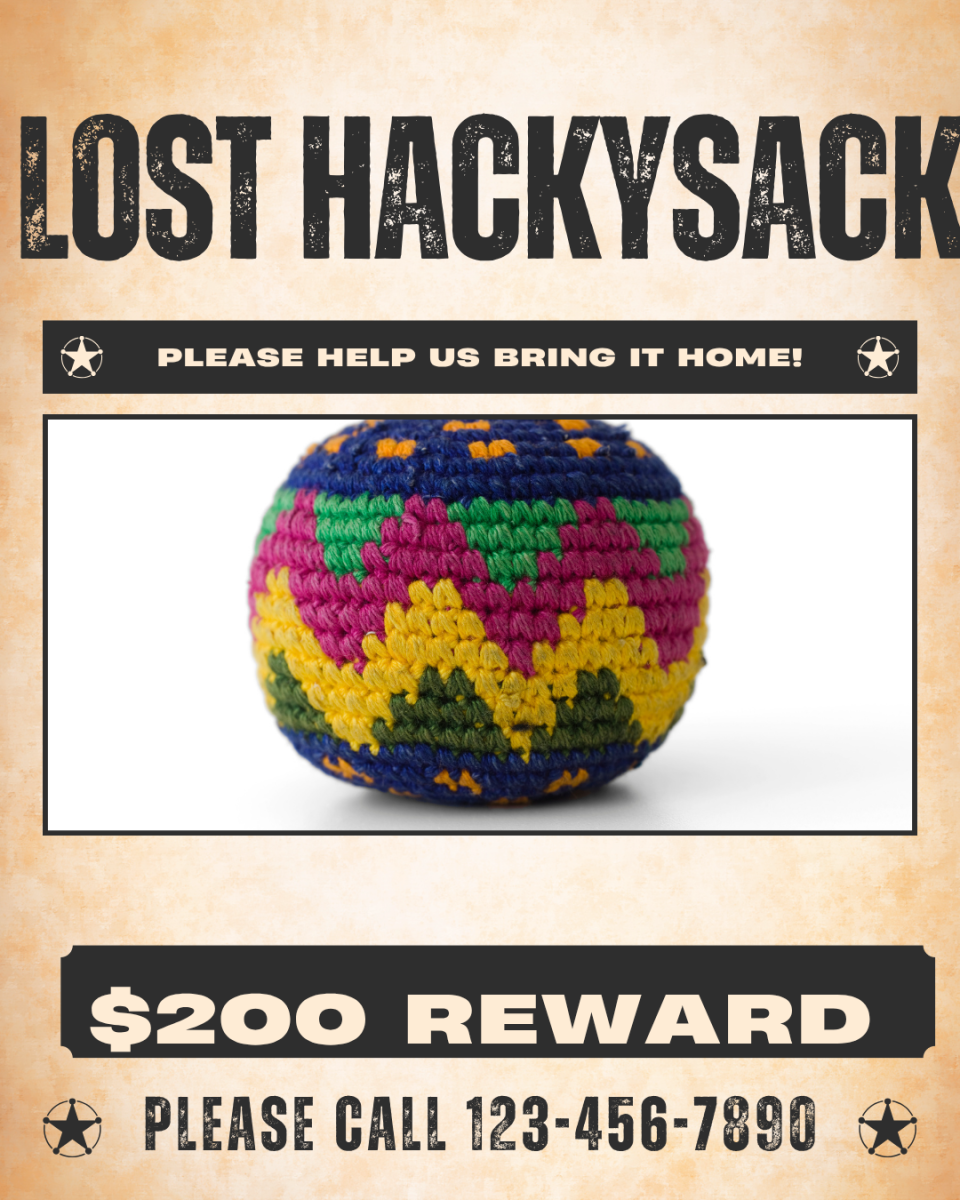 Hacky sack circles continue expanding across campus with little sign of slowing down. Students all around the school gathered in groups to play this game.
