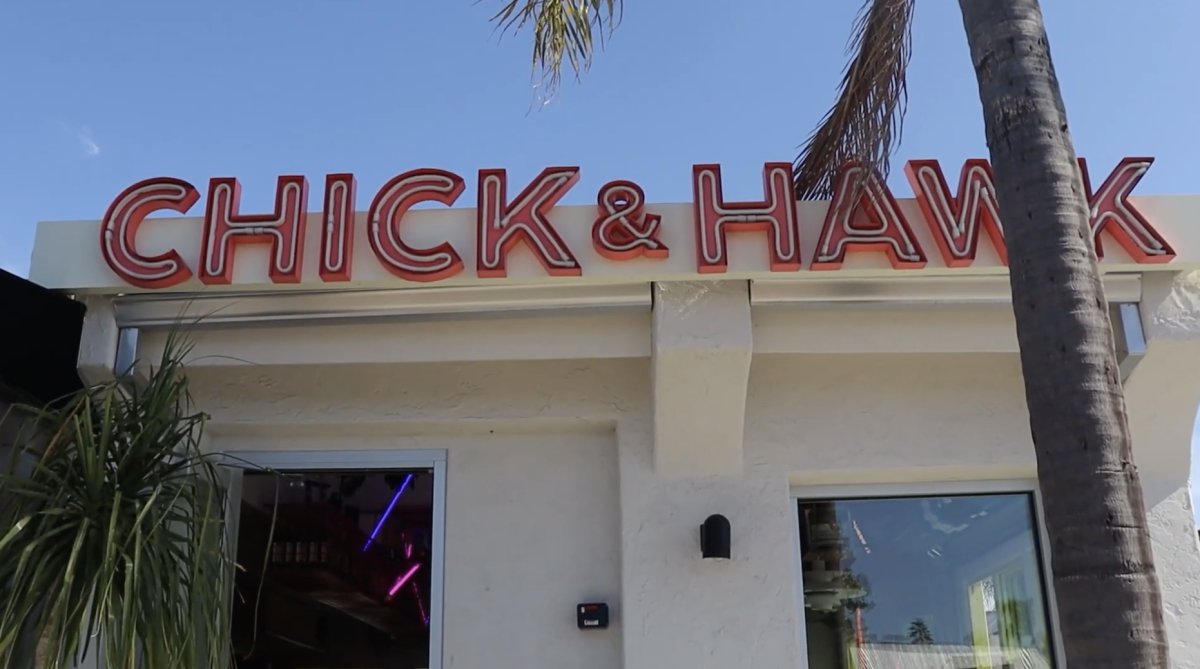 Chick & Hawk is a new restaurant in San Diego. Tony Hawk, the owner, went to Torrey Pines High School. Photo courtesy of Nickolas Sanchez-Kishko.